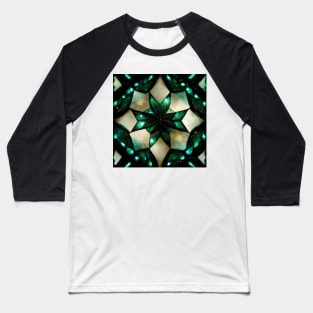 Deepest Emerald Green IV Baseball T-Shirt